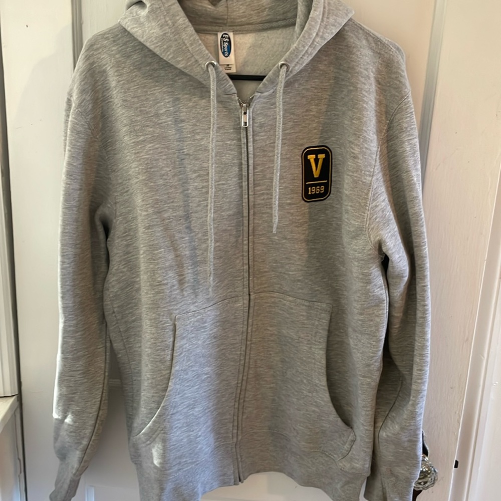 SJVHS - Saint John Vianney High School - Zip Hoodie - Size Adult Medium